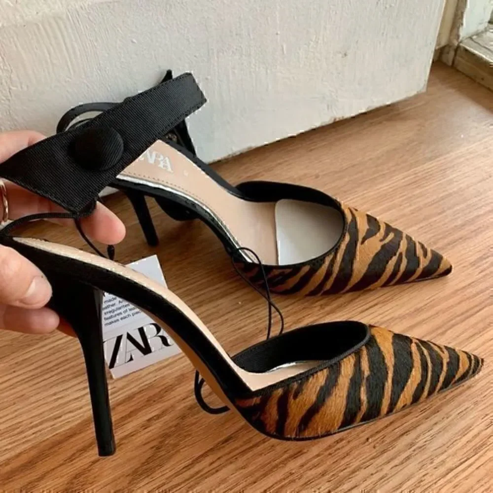 ZARA sling back heels